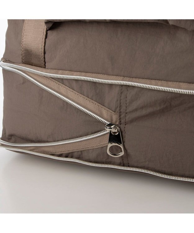 UNBILLION カシュカシュ cachecache / ポータブルシワナイロンボストンバッグ GY