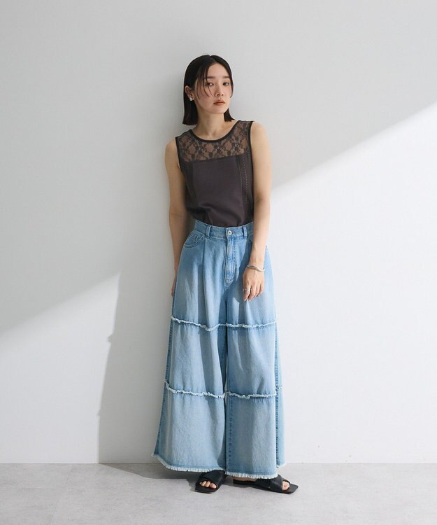 Green Parks ・ＳＵＧＡＲ　ＳＰＯＯＮ　２ｗａｙレースタンク（カップ Khaki