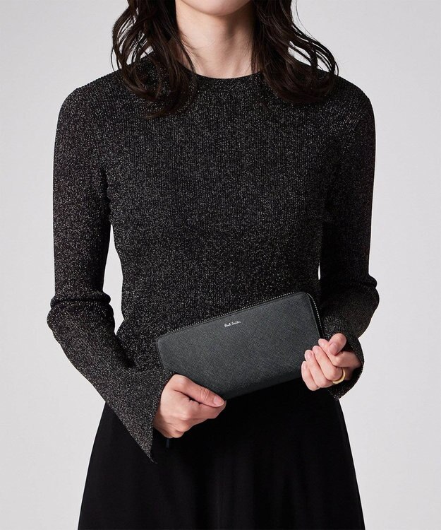 Paul Smith スワールプラー 長財布 ブラック