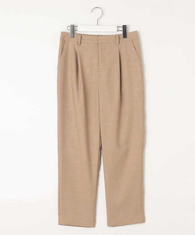 J.PRESS LADIES L 【WEB限定・洗える】FLAXASAオックス テーパード パンツ ベージュ系