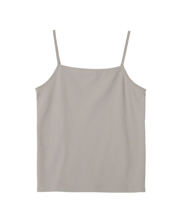 AMERICAN HOLIC 【2点セット】ナイロンAラインワンピース+キャミソール Grayish Khaki