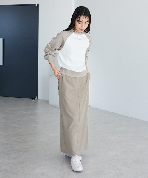 CRAFT STANDARD BOUTIQUE フクレジャカードラグランプルオーバー Light Gray