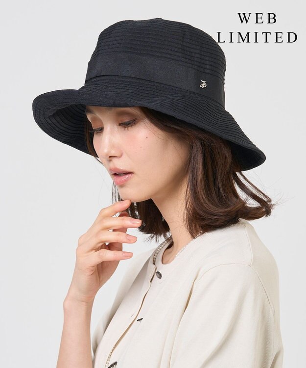 J.PRESS LADIES 【WEB限定カラーあり・畳める】ブレードHAT 【WEB限定】ブラック系