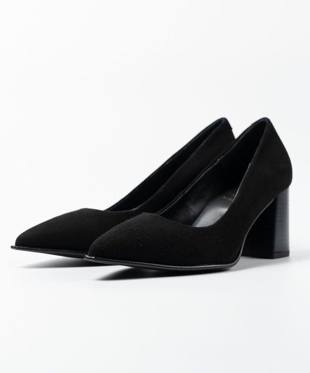 BONTRE 【BONTRE/ボントレ】オーバーフレームパンプス ブラック