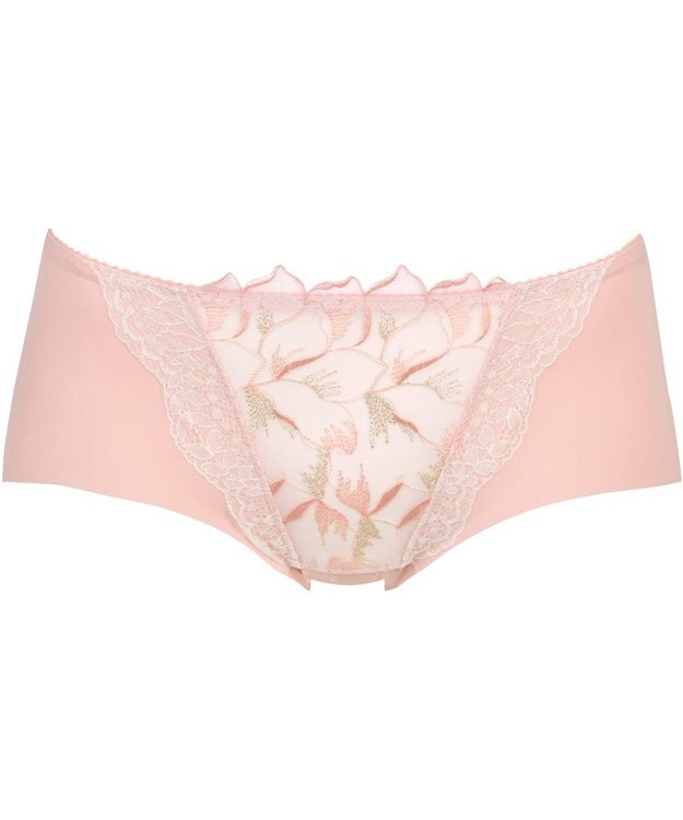 Wing ショーツ　【スキマフィットブラ】　KB2363とペア　裾はフリーカッティング　はきこみ丈あさめ　ウイング／ワコール　KF2963 オレンジ