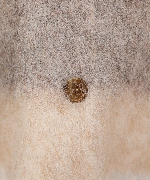 earth music&ecology グラデーション起毛ニットカーディガン Beige