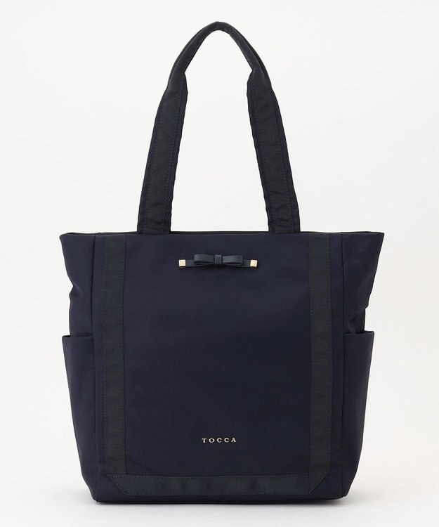 TOCCA 【A4サイズ対応・撥水】PLENTIFUL A4 NYLONBAG ナイロンバッグ ネイビー系
