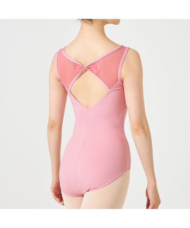 Chacott ノースリーブレオタード ピンク