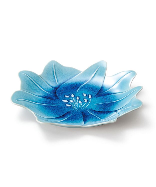 aito製作所 形 アマリリス皿 Lサイズ あさぎ_288033