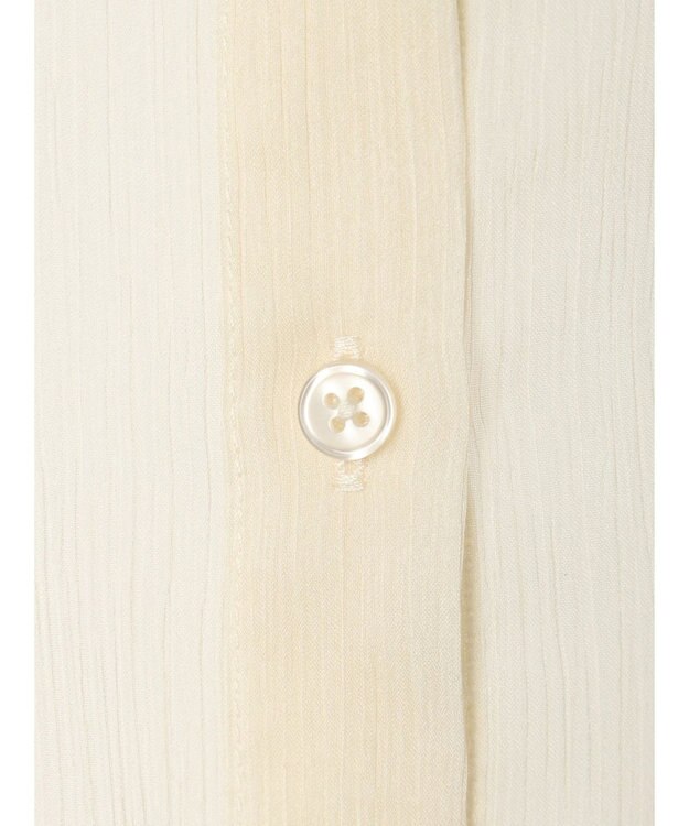 earth music&ecology シアーハイネックシャツ Yellow