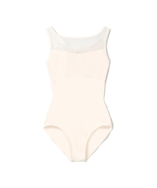 Chacott ノースリーブレオタード オフホワイト