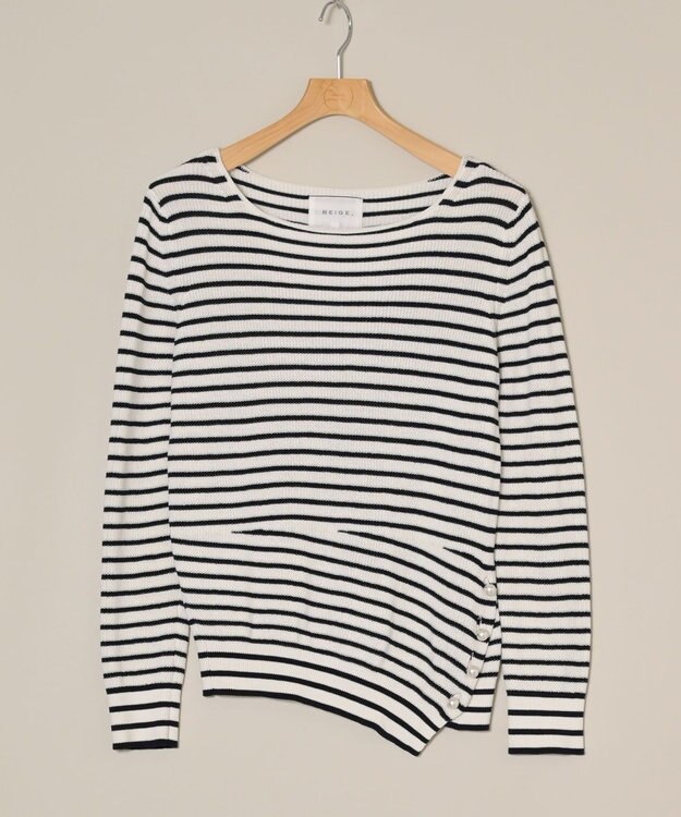 ONWARD Reuse Park 【BEIGE】ニット春夏 ネイビー