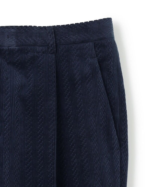 JOSEPH HOMME 【HIGH GRADE LINE】コーデュロイジャガード / BOND ネイビー系