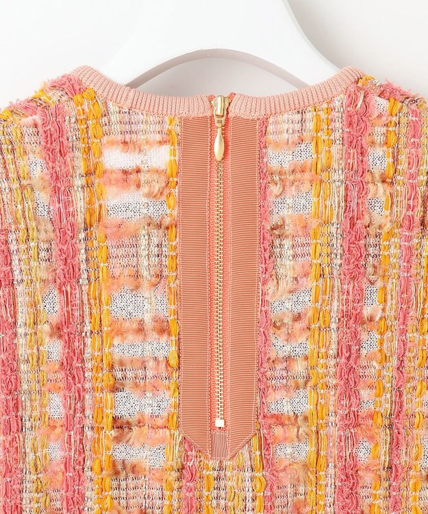 自由区 【カトリエムブーケ】Melange de couleurs カラーミックスプルオーバー ピンク系