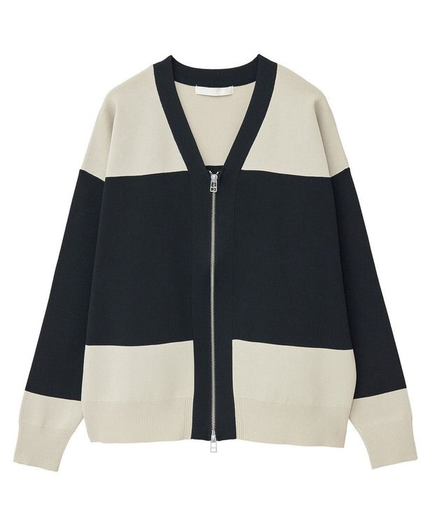 Green Parks ・ｆｕｒｒｙ　ｒａｔｅ　かる～いニットＺＩＰブル Black