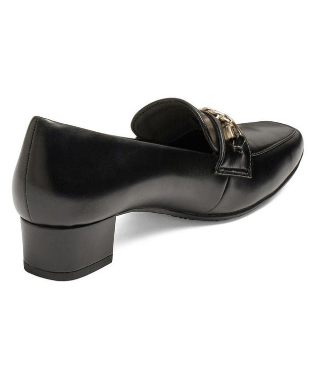 AcureZ 足ゆび広がる×キレイ ビットローファーパンプス「母趾にやさしい美パンプス」 ブラック