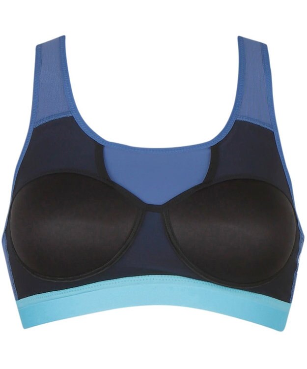 CW-X 【WOMEN】 CW-X 【スポーツ時のゆれからバストを守る】 SPORTSゆれケアBra 吸汗速乾（本体） HTY020 /ワコール ブルー