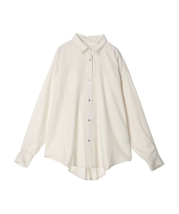 AMERICAN HOLIC イージーケアバックタックシャツ Ivory