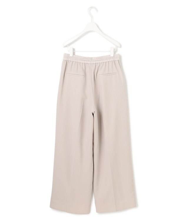 ICB L 【新色追加・UVケア・接触冷感・速乾・防シワ・洗える】 FluidBackSatin  ワイドパンツ トープ系