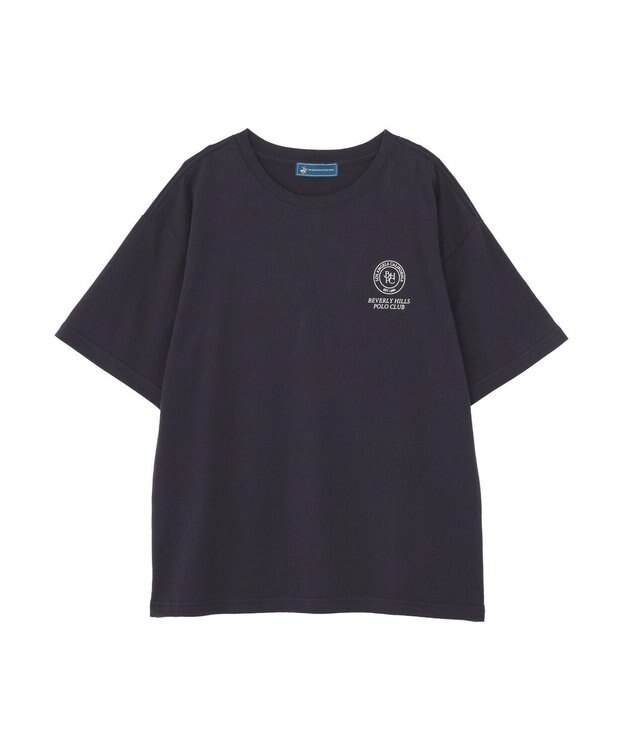 AMERICAN HOLIC 【BEVERLY HILLS POLO CLUB】バックプリントTシャツ Navy