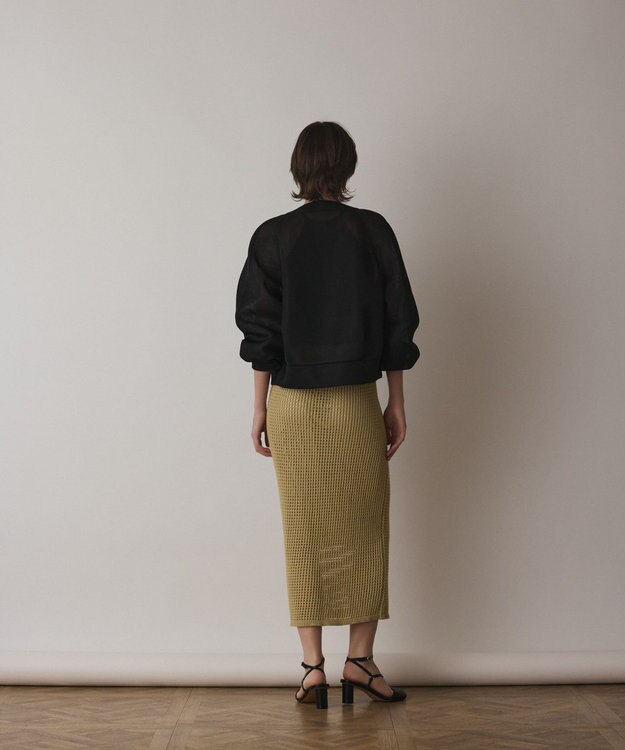 GRACE CONTINENTAL シアーダンボールブルゾン ブラック