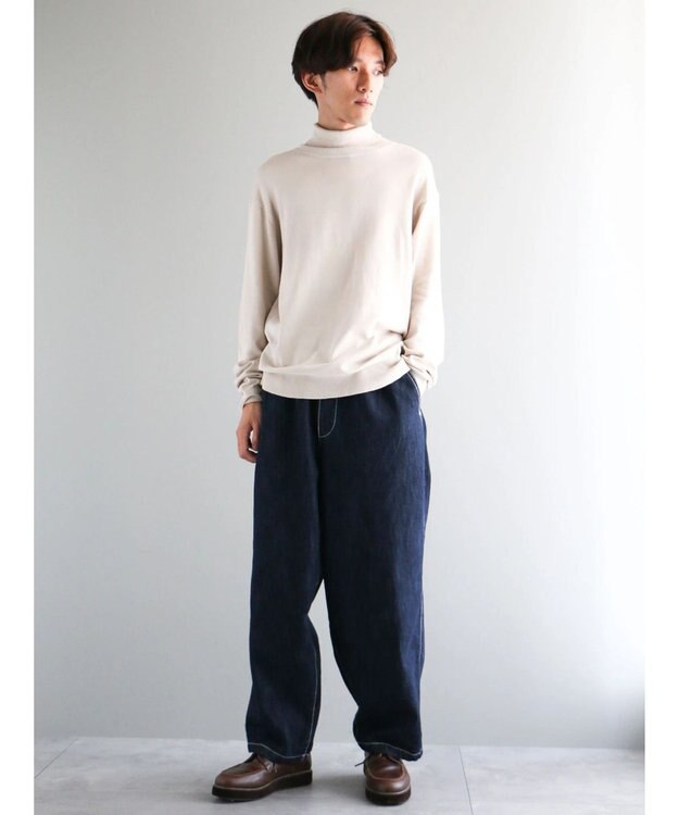 CRAFT STANDARD BOUTIQUE タートルネックニットプルオーバー Ivory