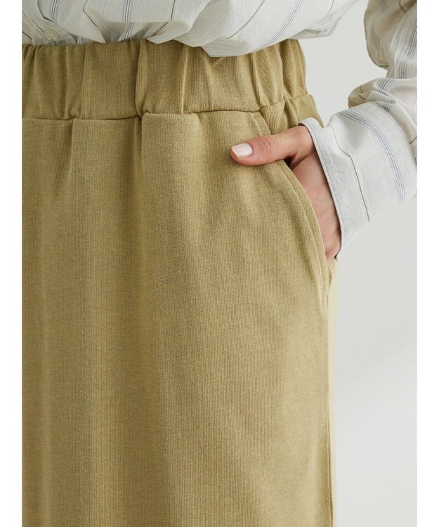 Green Parks ・Ｄｏｕｂｌｅ　Ｆｌａｇｓ　１０ｏｚナロースカート Beige