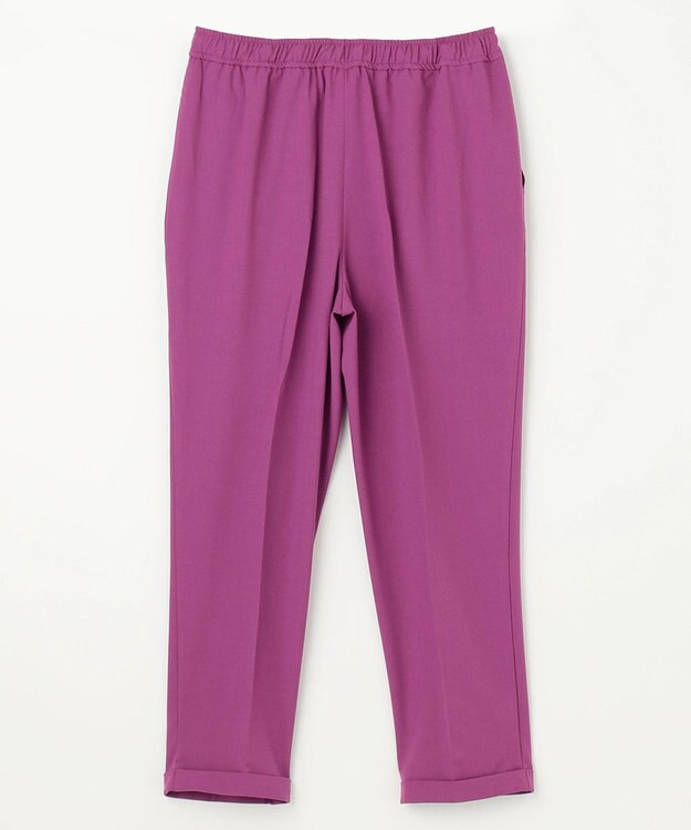 ANY 【接触冷感・UVケア】イージーケア美脚 パンツII パープル