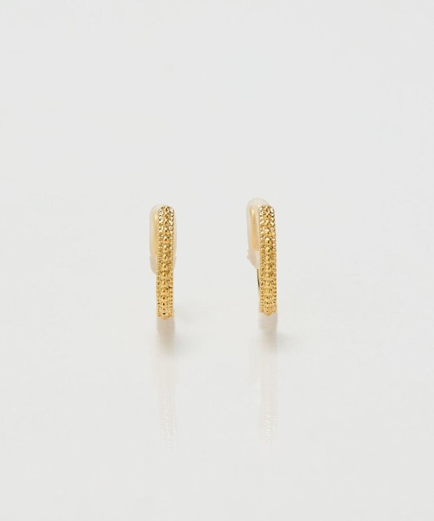 Phoebe 【金属アレルギー対応】【痛くないシリーズ】グリッターメタルライトフィットイヤリング　ゴールド ゴールド