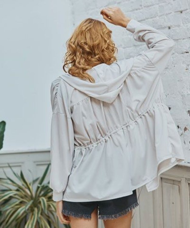 San-ai Resort（三愛水着楽園） 【SALE】シャツ風パーカーM・L【Big Apple's（ビッグアップルズ）】