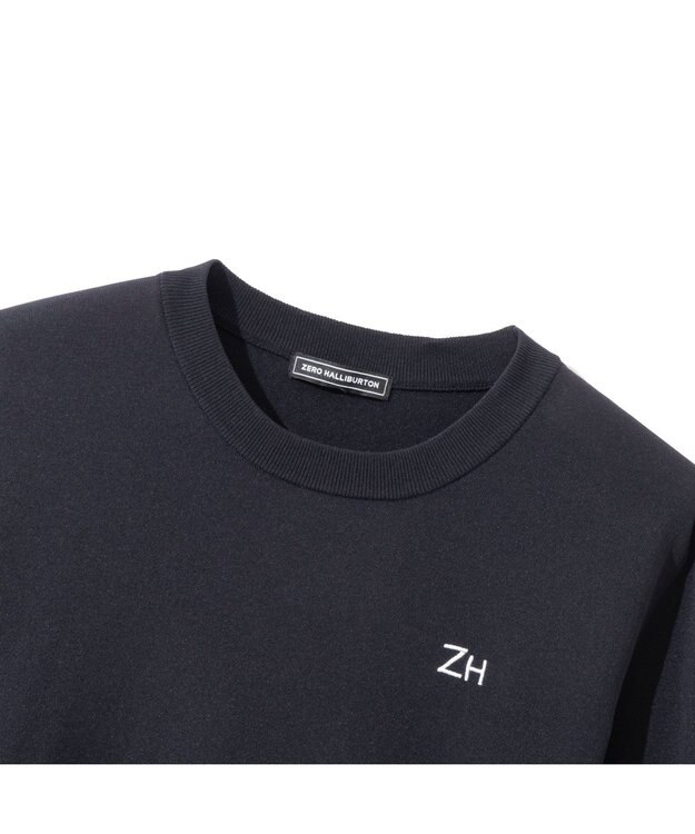 ZERO HALLIBURTON 【雑誌掲載】ソロテックス クルーネックニット 82845 W4S9c レディースゴルフ ネイビー杢