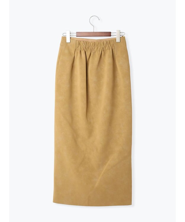 Te chichi エコスエードベルテッドスカート《2025Autumn catalog vol.2 item》 ベージュ