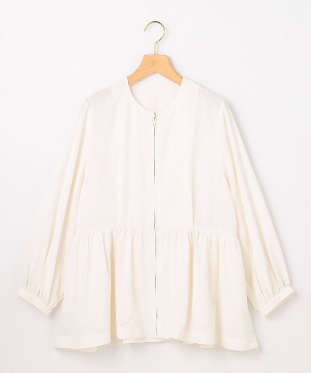 組曲 【先行予約・WEB限定】ソマルティーボイル ペプラムブルゾン ホワイト系