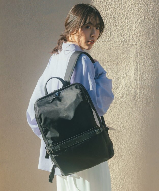 ACE BAGS & LUGGAGE W&.Day/Night リッカ2 スクエアリュック B4サイズ 15.6インチPC収納 19153 ダブルアンドデイナイト ブラック