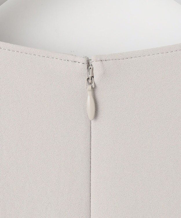 J.PRESS LADIES 【洗える・吸水速乾・接触冷感・セットアップ対応】Light ジョーゼット ワンピース ベージュ系