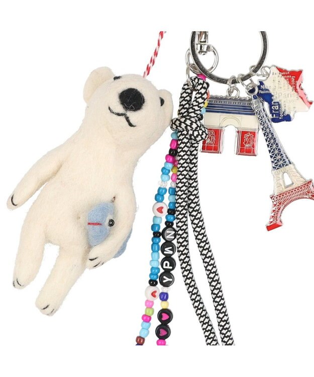 UNBILLION カシュカシュ cachecache / 羊毛フェルトアニマルチャーム エー