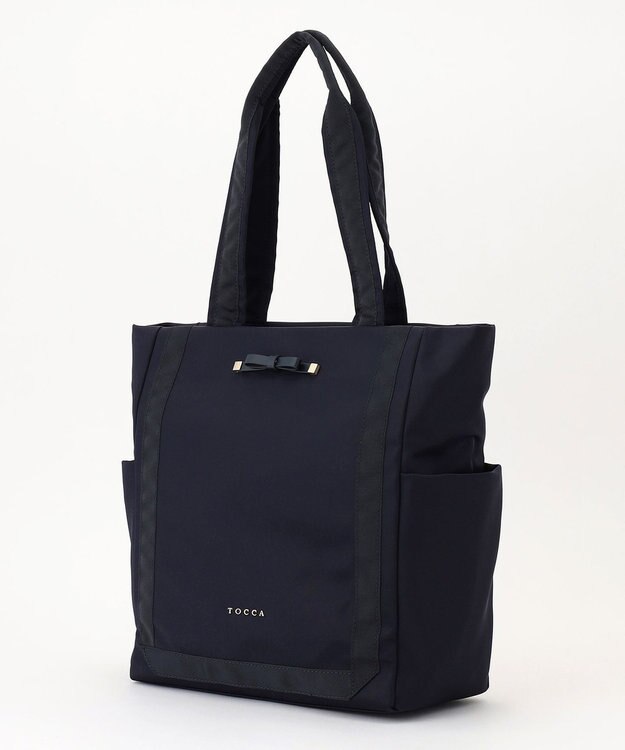 TOCCA 【A4サイズ対応・撥水】PLENTIFUL A4 NYLONBAG ナイロンバッグ ネイビー系