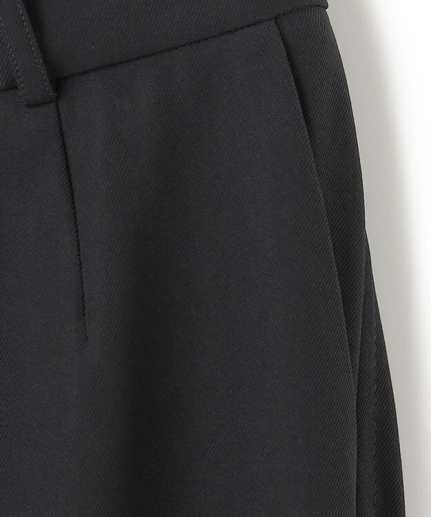 BEIGE， 【洗える】ALAINA / スリムストレートパンツ Black