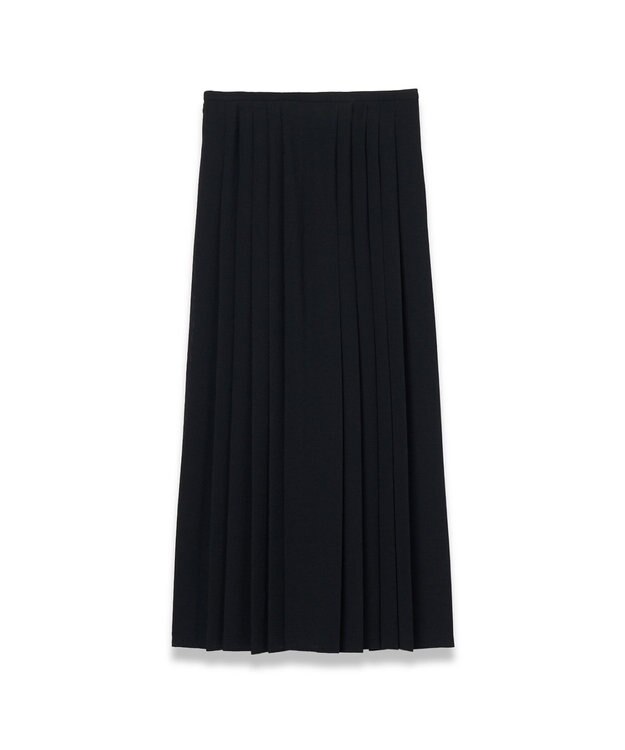 JOSEPH エアリープリッセ　スカート Black