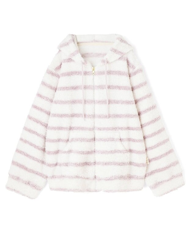 San-ai Resort（三愛水着楽園） 【ルームウェア】【fuwamoko home northerly】ふわもこパーカー 【northerly】 ピンク