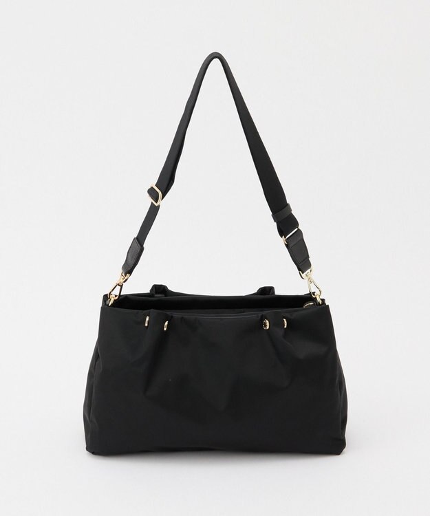 russet ナイロン三層2WAYミニトートバッグ(CE-1580) Black