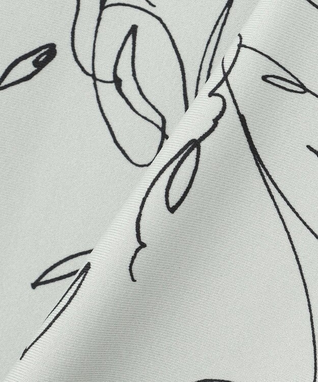 ONWARD CROSSET SELECT 【SEESET】ラインフラワーレギンス GREEN