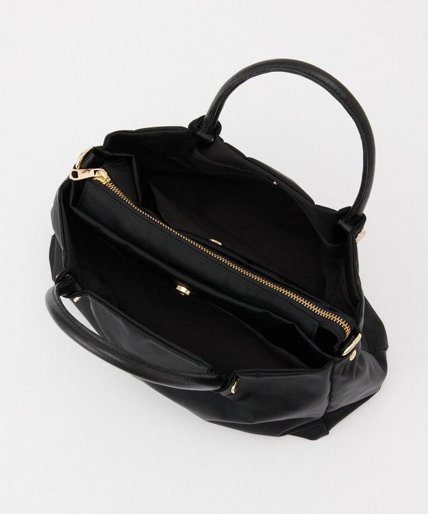 russet ナイロン三層2WAYミニトートバッグ(CE-1580) Black