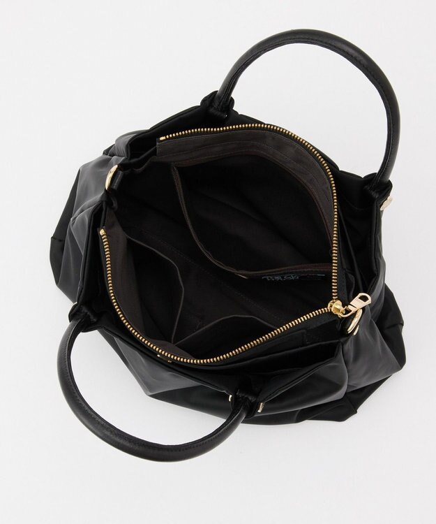 russet ナイロン三層2WAYミニトートバッグ(CE-1580) Black