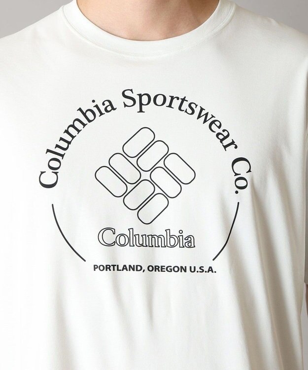 Columbia Columbia/ グレイシャルビスタグラフィックTシャツ /コロンビア Sea Salt