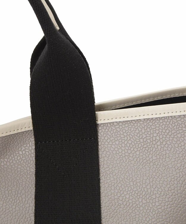 TOPKAPI 【Breath TOPKAPI】SCOTCH GRAIN スコッチグレイン ショルダー付き A4 トート バッグ グレージュ
