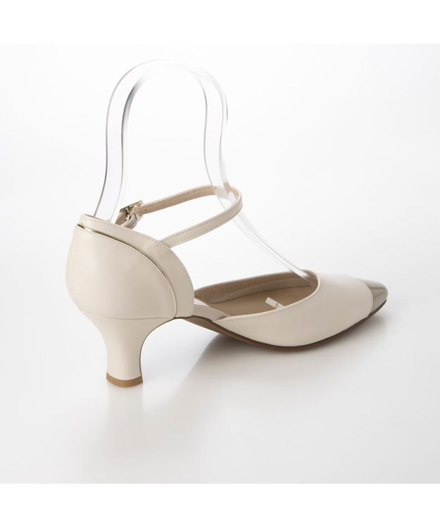 Riz raffinee <Riz raffinee>ポインテッドトゥセパレートパンプス アイボリー