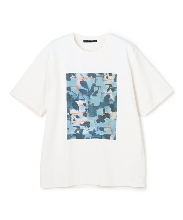 JOSEPH HOMME 【新柄】インプレッションアートＴ　クルーネックTシャツ ダルブルー系3