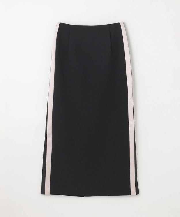 GRACE CONTINENTAL サイドラインジャージスカート ブラック