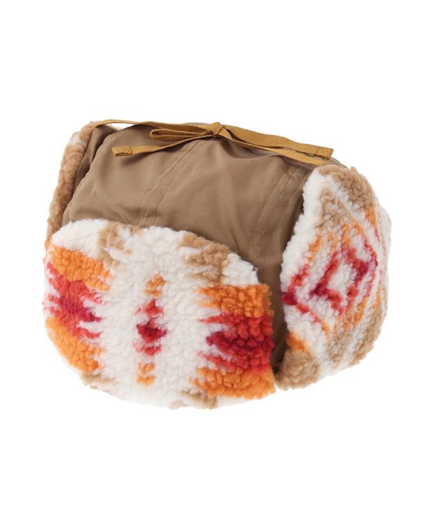 Green Parks ■別注ＰＥＮＤＬＥＴＯＮ　ボアフライトキャップ Beige